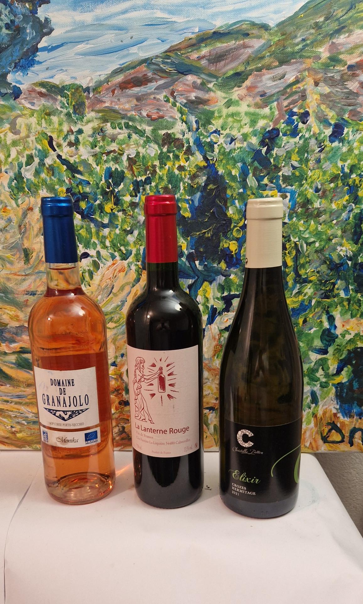 Vins rouges du Languedoc - Coffret cadeau - 3 bouteilles